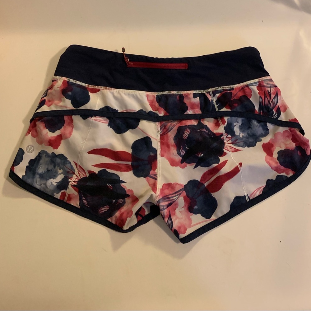 Lululemon Floral Shorts